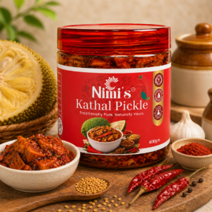 Nimi’s Kathal Pickle Bottle – Traditional Jackfruit Achaar (400g)