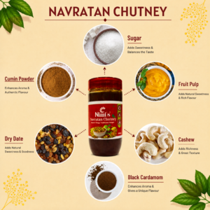 Nimi’s Navratan Chutney – Traditional Sweet & Tangy Chutney (250g)