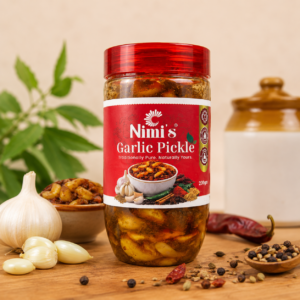 Nimi’s Garlic Pickle – Traditional Lahsun Achaar (200g)