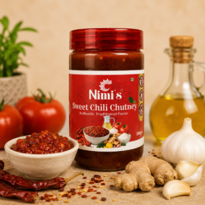 Nimi’s Sweet Chilli Chutney  – Sweet & Spicy Traditional Chutney (200g)